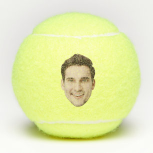 Balles De Tennis Cadeaux de fête personnalisés avec photo de visage