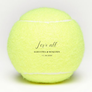 Balles De Tennis Cadeaux Personnalisés pour les Garçons d'Honneur M