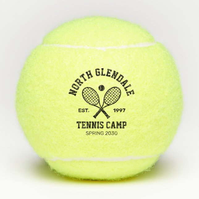 Balles De Tennis Camp de tennis  (Devant)