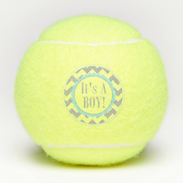 Balles De Tennis C'est un garçon (Devant)