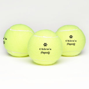 Balles De Tennis Chasse-chien personnalisée avec humour