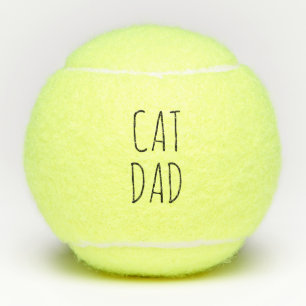 Balles De Tennis "Chat Papa" Simple Farmhouse moderne