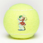 Balles De Tennis Christmas Tennis Balls Snowman and Girl Dance<br><div class="desc">Happy Snowman and Girl Dance Tango Christmas Party Fun Cartoon Drawing - Choose / Add Your Unique Text / Name / Color - Make Your Special Gift - Resize and move or remove and add elements / text with customization tool ! Drawing and Design by MIGNED. Please see my other...</div>