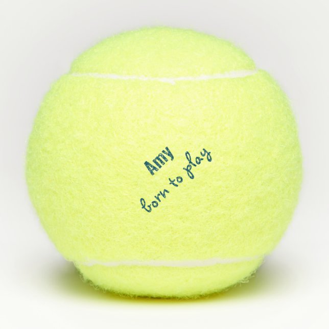 Balles De Tennis Citation de Borto Play Tennis Ball (Penn) Personna (Devant)