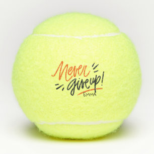 Balles De Tennis Citation Inspirationnelle Motivationnelle. N'Aband