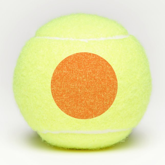 Balles De Tennis citrouille couleur (Devant)