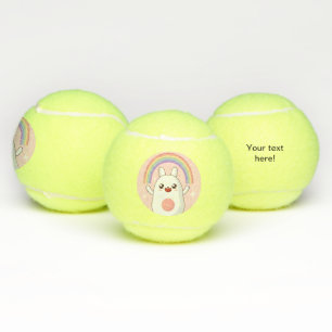 Balles De Tennis Clipart arc-en-ciel de Kawaii