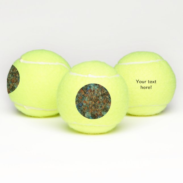 Balles De Tennis Conception d'abrégé sur peinture de cercle (Multiple)