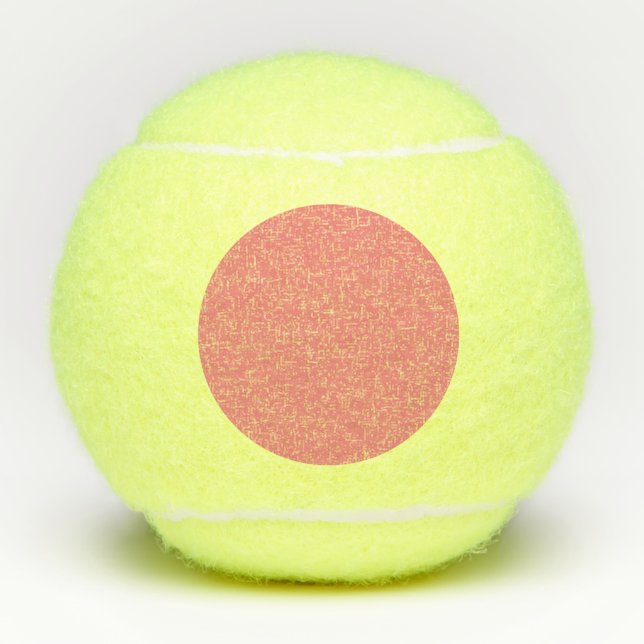 Balles De Tennis corail clair couleur (Devant)