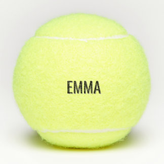 Balles De Tennis Couleur de nom personnalisée