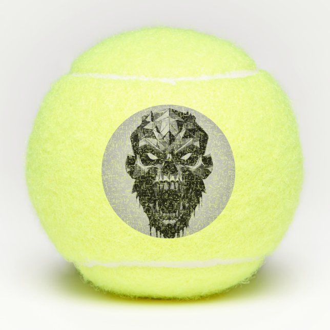 BALLES DE TENNIS CRYPTOZOMB (Devant)