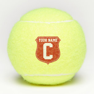 Balles De Tennis Custom monogram tennis balls for player or coach