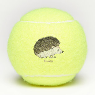 Balles De Tennis Cute prickly hedgehog cartoon