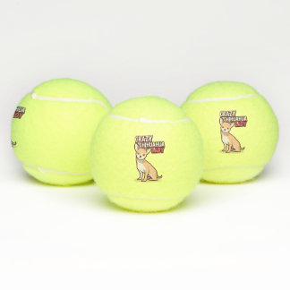 Balles de tennis de chiwawa