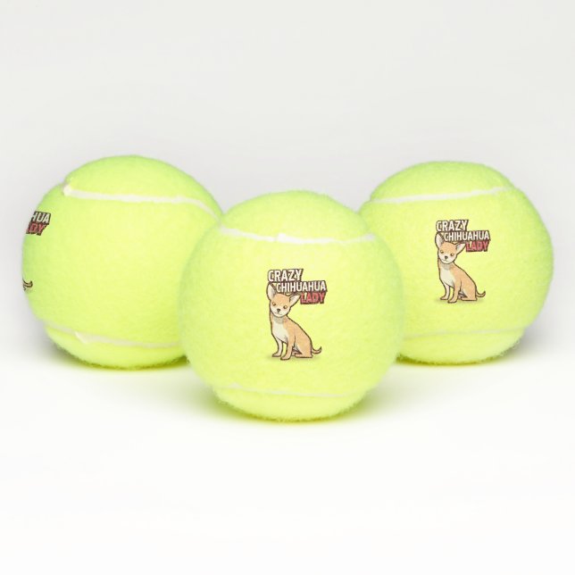 Balles de tennis de chiwawa (Multiple)