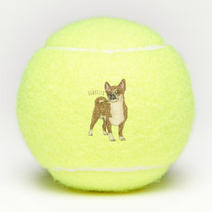 Balles De Tennis Dessin de Chihuahua pour chien