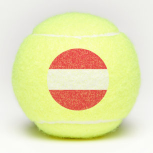 Balles De Tennis Drapeau autrichien patriotique