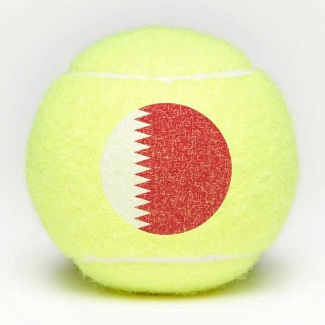 Balles De Tennis Drapeau de Bahreïn (Devant)