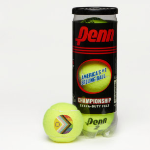 Balles De Tennis Drapeau de fierté intersexe de SlipperyJoe's fond