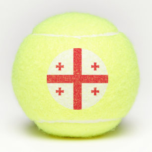 Balles De Tennis Drapeau de Géorgie