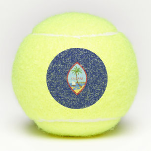 Balles De Tennis Drapeau de Guam