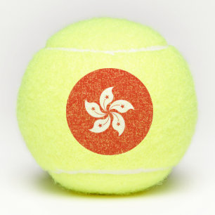 Balles De Tennis Drapeau de Hong Kong