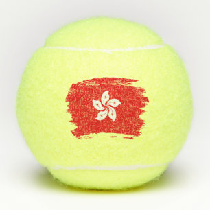 Balles De Tennis Drapeau de Hong Kong
