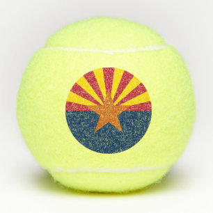 Balles De Tennis Drapeau de l'État de l'Arizona