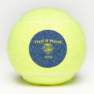 Balles De Tennis Drapeau de l'État de l'Oregon