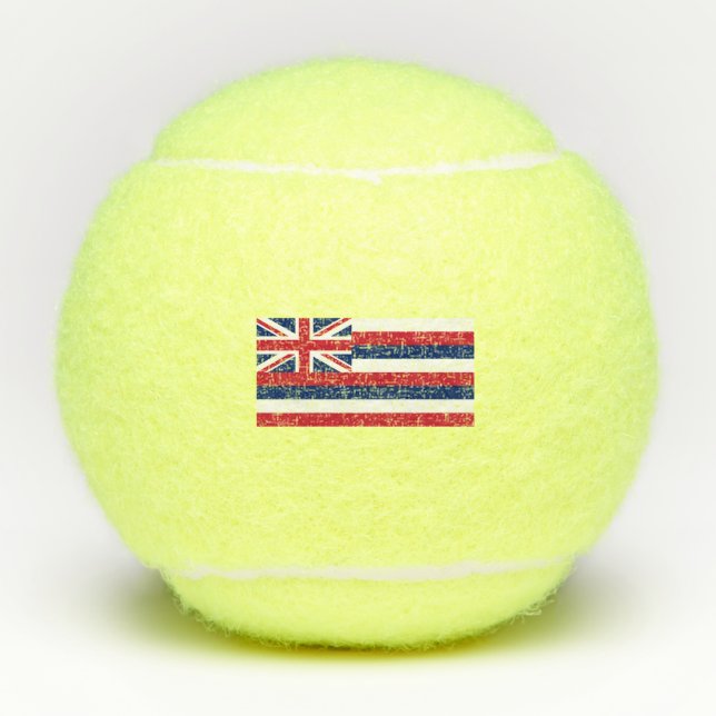 Balles De Tennis Drapeau de l'État d'Hawaii (Devant)