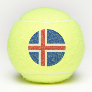 Balles De Tennis Drapeau de l'Islande