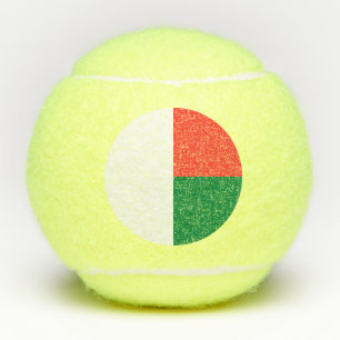 Balles De Tennis Drapeau de Madagascar