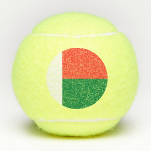 Balles De Tennis Drapeau de Madagascar