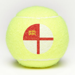 Balles De Tennis Drapeau de Sercq