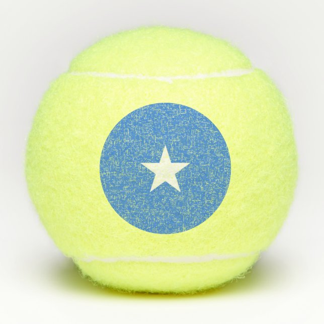 Balles De Tennis Drapeau de Somalie (Devant)