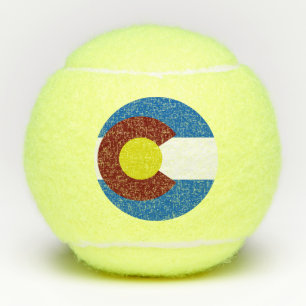 Balles De Tennis Drapeau du Colorado