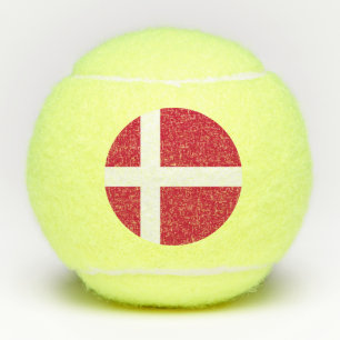 Balles De Tennis Drapeau du Danemark