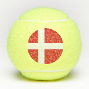 Balles De Tennis Drapeau du Danemark