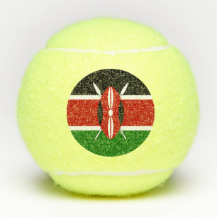 Balles De Tennis Drapeau du Kenya