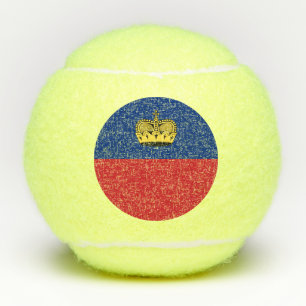 Balles De Tennis Drapeau du Liechtenstein