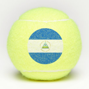 Balles De Tennis Drapeau du Nicaragua