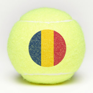 Balles De Tennis Drapeau du Tchad