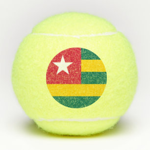 Balles De Tennis drapeau du Togo
