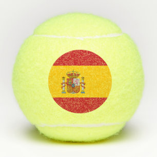 Balles De Tennis Drapeau Espagne