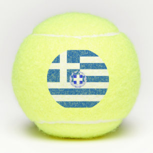 Balles De Tennis Drapeau grec