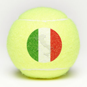 Balles De Tennis Drapeau italien