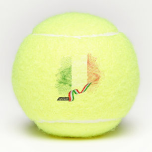 Balles De Tennis Drapeau italien