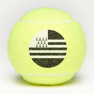 Balles De Tennis Drapeau patriotique de Bretagne