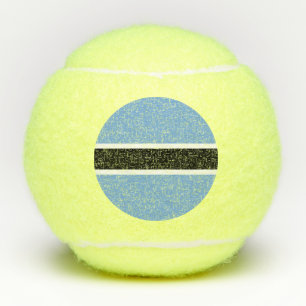 Balles De Tennis Drapeau patriotique du Botswana