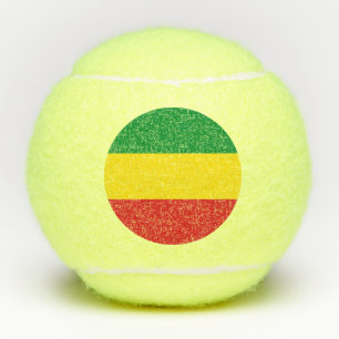 Balles De Tennis Drapeau rastafarien Rasta Ethiopie